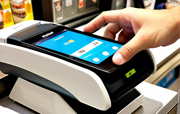 **Prompt 1: "A close-up shot of a hand tapping a smartphone or a modern credit card on a sleek, contactless POS terminal at a bustling supermarket (like AlphaMega) or a chic cafe in a Cypriot city like Limassol. Emphasize the seamless and rapid nature of digital payments, with a bright, contemporary, and sunlit Mediterranean ambiance."**