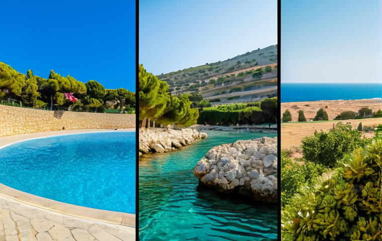 키프로스의 경제 성장 전망 - Here are three detailed image prompts based on the provided text about Cyprus: