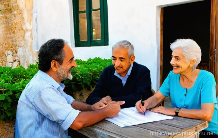 키프로스 재통합 논의 - **Prompt 1: Quiet Diplomacy and Collaborative Progress**
    "A soft, warmly lit scene depicting a d...