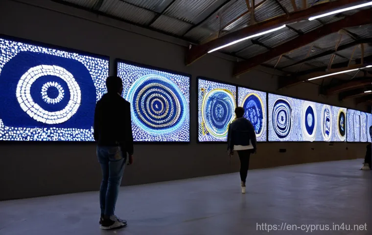 키프로스의 현대 미술 - **Mediterranean Muse: A Resilient Digital Landscape**
    "An ethereal landscape showcasing a dramat...