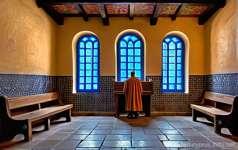 키프로스 독특한 건축 양식 - **Paphos Mosaics: Ancient Roman Elegance**
    A high-detail image depicting the vibrant mosaic floo...