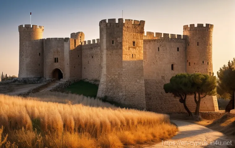 키프로스 독특한 건축 양식 - **Troodos Mountains: Byzantine Frescoes**
    An immersive interior scene of a humble yet richly dec...